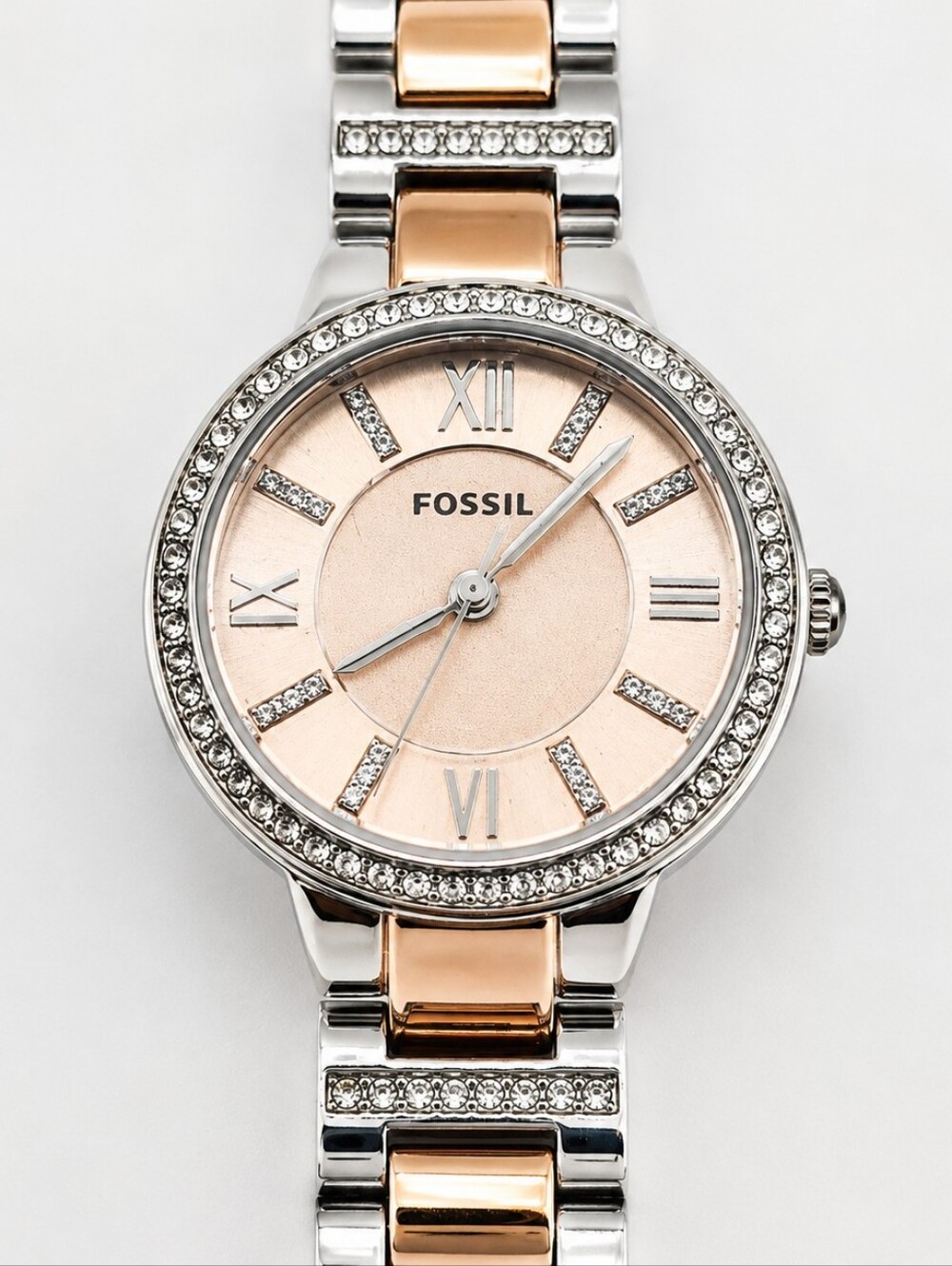 Fossil Virginia ES3405 Women's Stainless Steel Analog Dial Quartz Watch